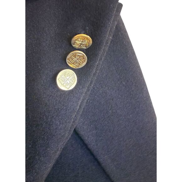 Antonio Parillo Cashmere/Wool Sport Coat Blazer 44L Vtg Gold Buttons Italy - Picture 6 of 9